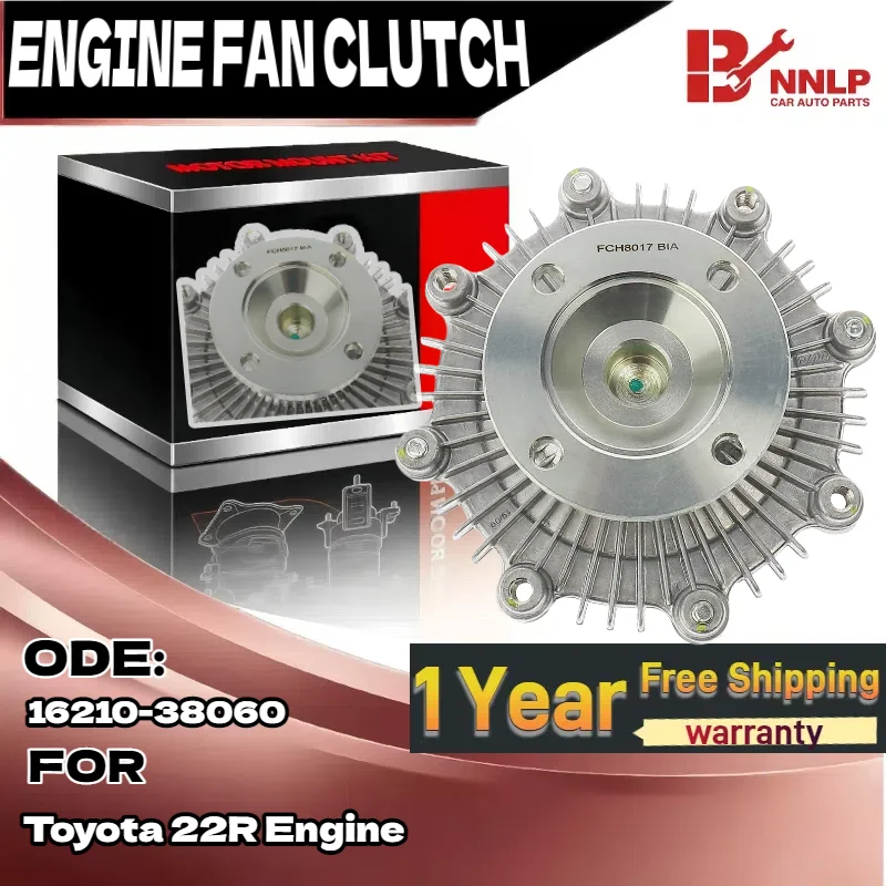 

OAW 12-T2554 Fan Clutch for 76-95 Toyota 22R Celica 4Runner Pickup 2.2L 2.4L