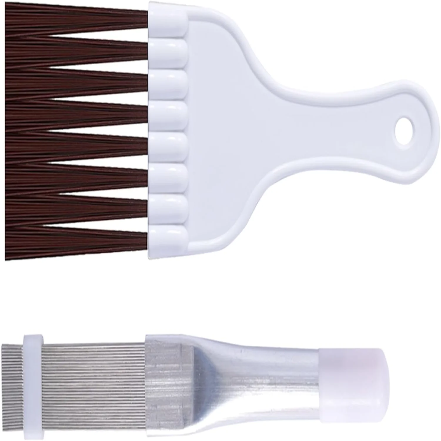 

2Pcs Air Conditioner Fin Comb Cleaner kit AC Coil Cleaning Brush Condenser Fin Straightener AC Evaporator Comb Radiator Repair C