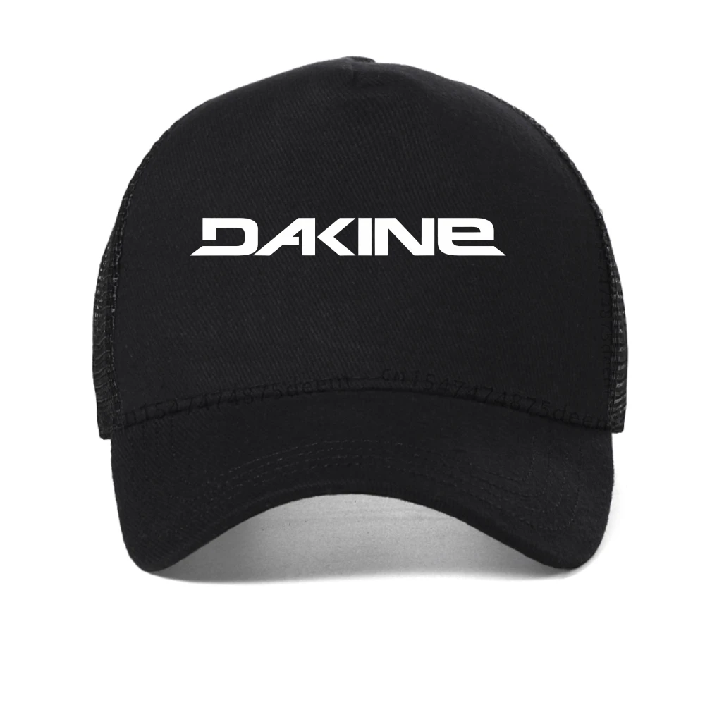 Gorra de béisbol con estampado DAKINE, unisex, estilo bohemio, estilo retro, ropa de calle, sombrero informal, moda, transpirable, fresco, gorras snapback, gorra de camionero de malla
