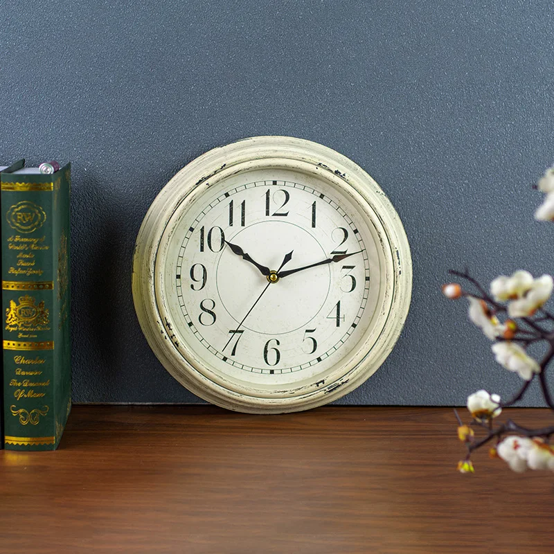 Retro Style Wall Living Room Clock Home Clock Wall Watch Personality