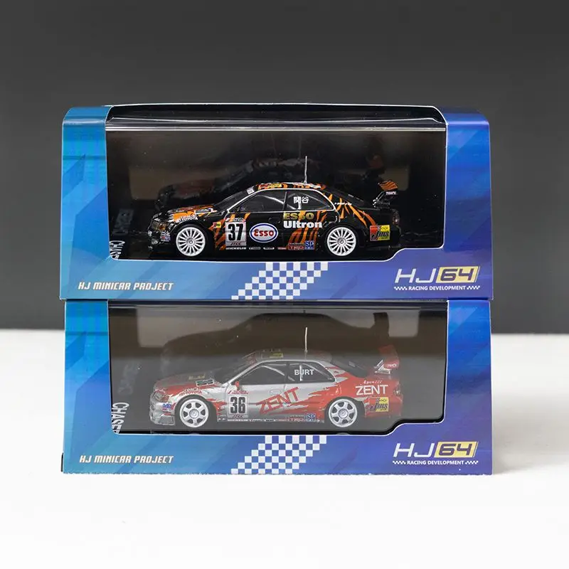 دييكاست IG X هواية اليابان 1:64 مقياس تويوتا ESSO توم المطارد 98 JTCC Hj سبيكة نموذج سيارة تحصيل لعبة هدية تذكارية العرض