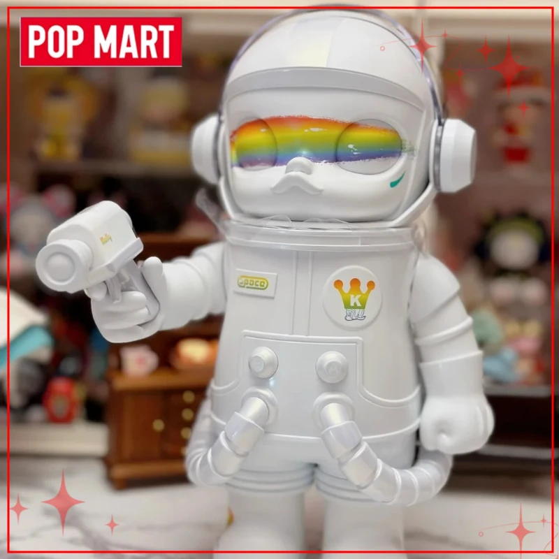 

Genuine POPMART MEGA SPACE MOLLY 400% Rainbow Blind Box Large Dolls Special Decorative Ornaments