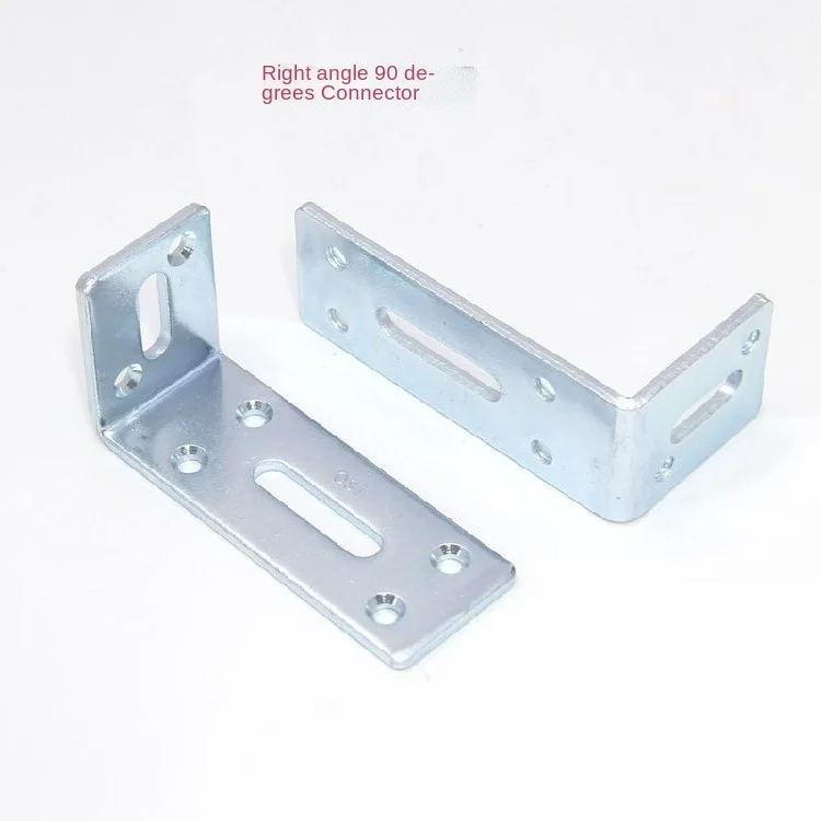 Right angle adjustable galvanized angle code 90 degree thickened angle iron L-type furniture connector support accessories small