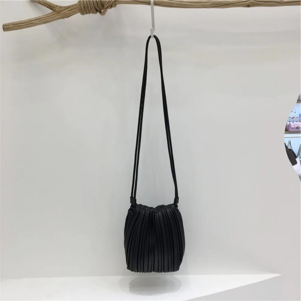 New PU Leather Crossbody Bag Elegant Inner Insert Pocket Shoulder Bag Versatile Use Mini Coin Pouch for Women Girls