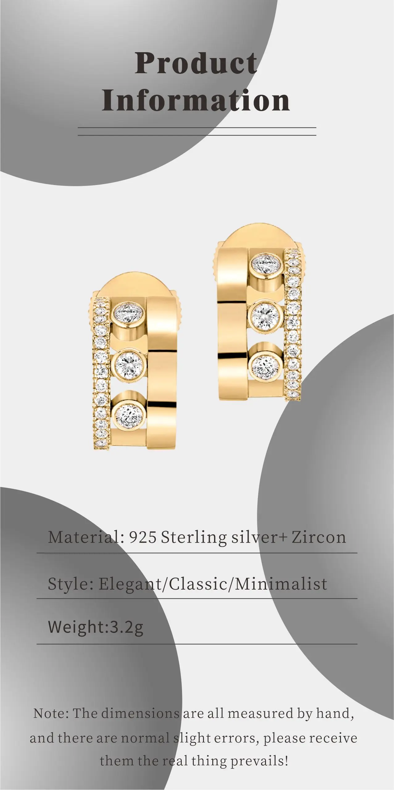 2024 New INS Luxury Stud Earrings For Women Messik 925 Sterling Silver Jewelry MY TWIN Christmas Wedding Fashion Gifts