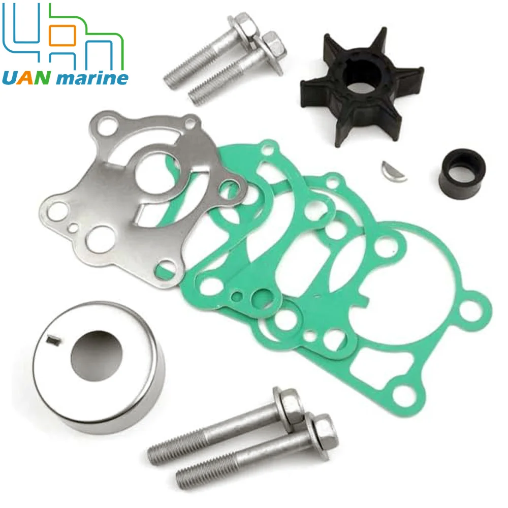 

6H4-W0078 Water Pump Impeller Repair Kit For Yamaha 2 stroke 40HP 50HP Sierra 18-3429 6H4-W0078-00-00 Boat Engine