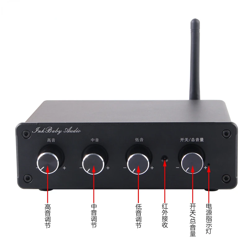 5.0 Digital Amplifier TDA7498E Dual Channel 160W * 2 High Power USB AUX Input with Radio