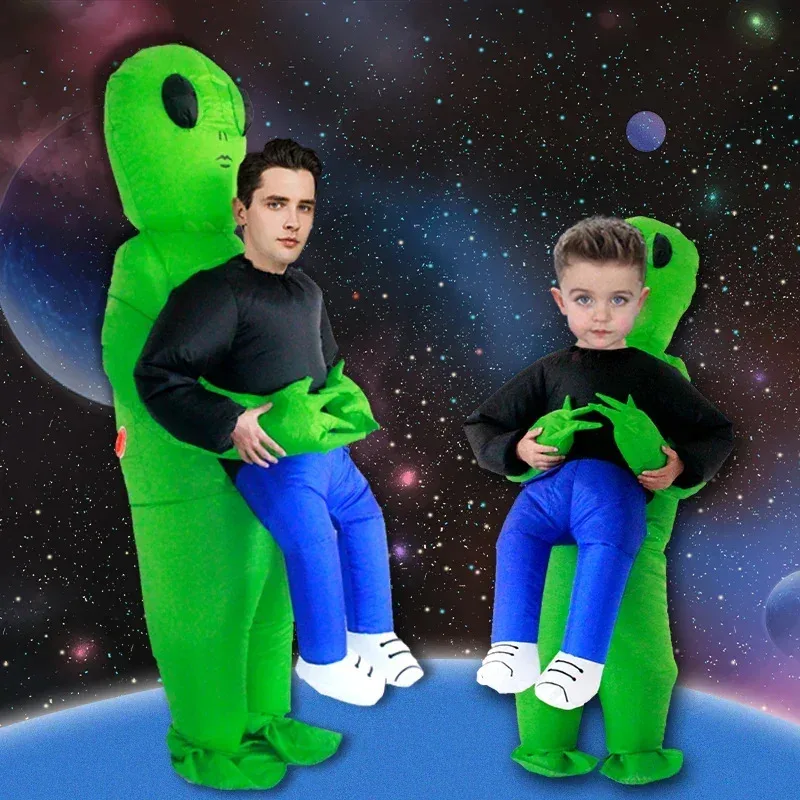 Надувные костюмы инопланетянина, необычные костюмы для Хэллоуина, косплей, фэнтези, выдувные для взрослых, H5445