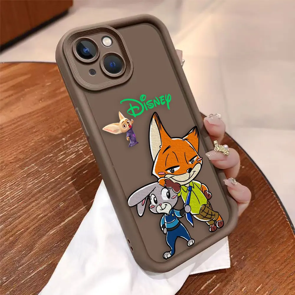 Disney Cartoon Zootopia Case For Infinix TECNO CAMON 20 30 SPARK 10 SMART 6 7 8 HOT 10 20 30 30I 40 40I PLAY NOTE 12 G96 30 Case