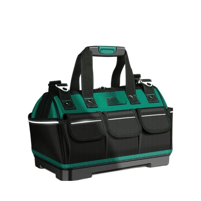 

Oxford cloth waterproof and wear-resistant large green and black electrical bag