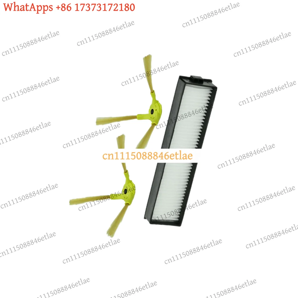 Sponge Filter Side Brush Roller Brush for LG VR64604LV VR64702LVMP VR66800VWP VR66801VMIP Robot Vacuum Cleaner Parts