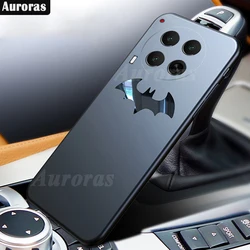 Skinlee For Tecno Camon 30 Premier 5G Case Metal Logo Matte Silicone Shockproof Cover For Tecno Camon 30 Pro 5G 4G Back Casing