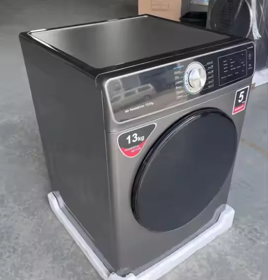 13KG Electric Front-Loading Single Tub Dryer Automatic Stainless Steel Housing High-Capacity Household Vented Laundry Tumble