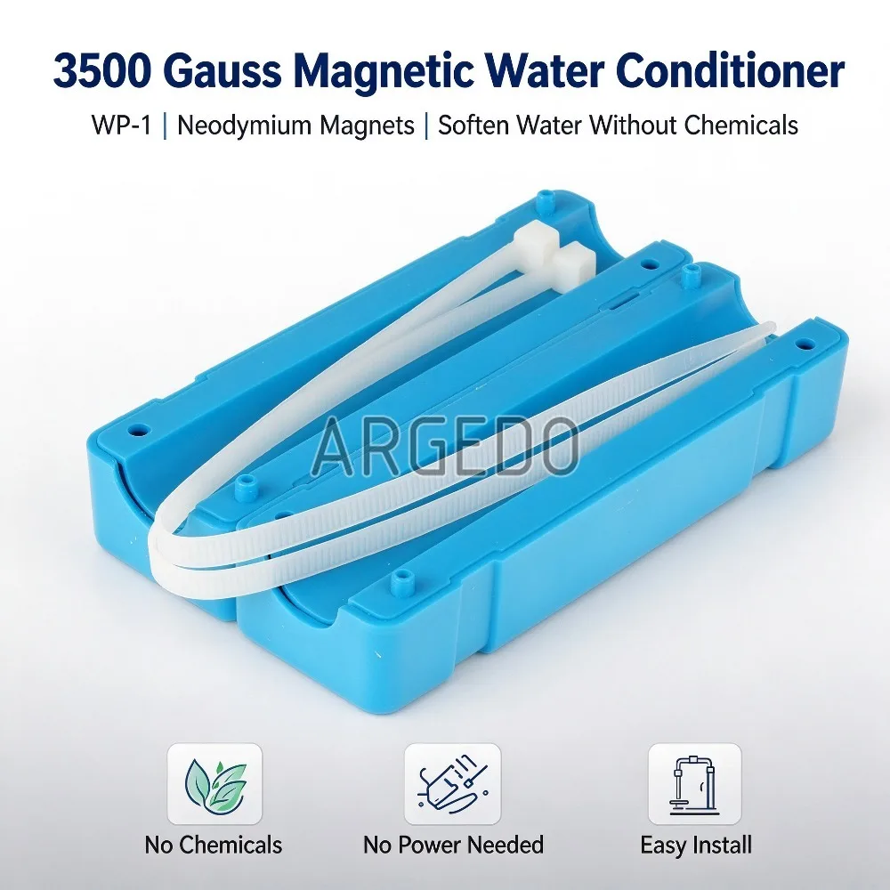 Household 3500 Gauss WP-1 Magnetic Water Conditioner Softener for Home Kitchen