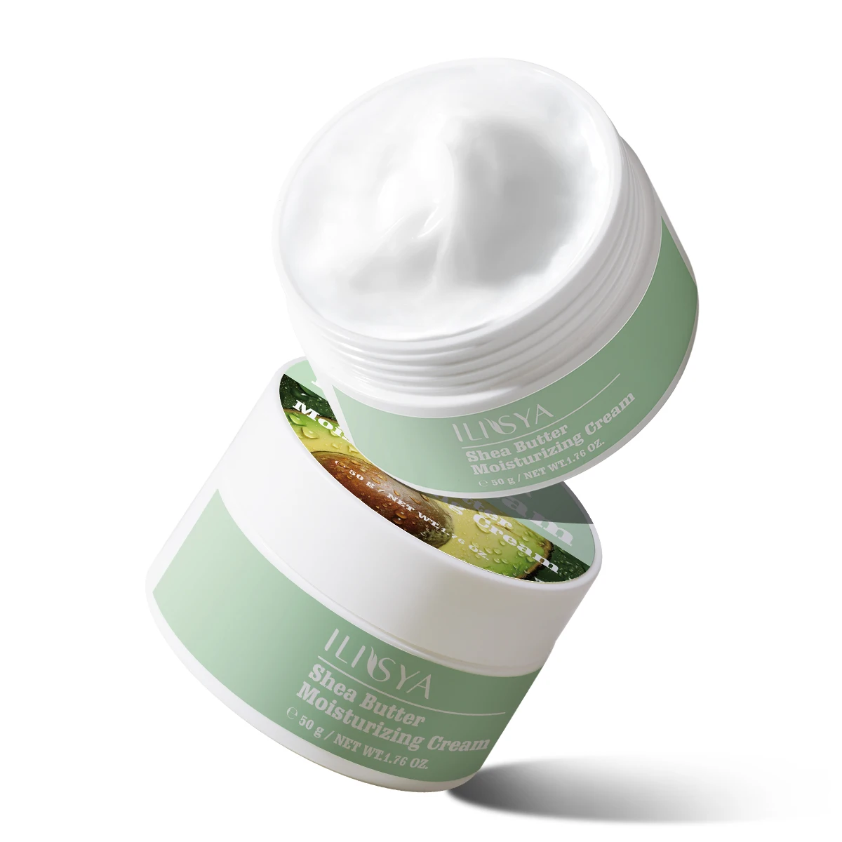 Ilisya Avocado crema idratante viso-crema viso antietà giorno e notte idratante Lifting e recupero 50 ML 1.7oz