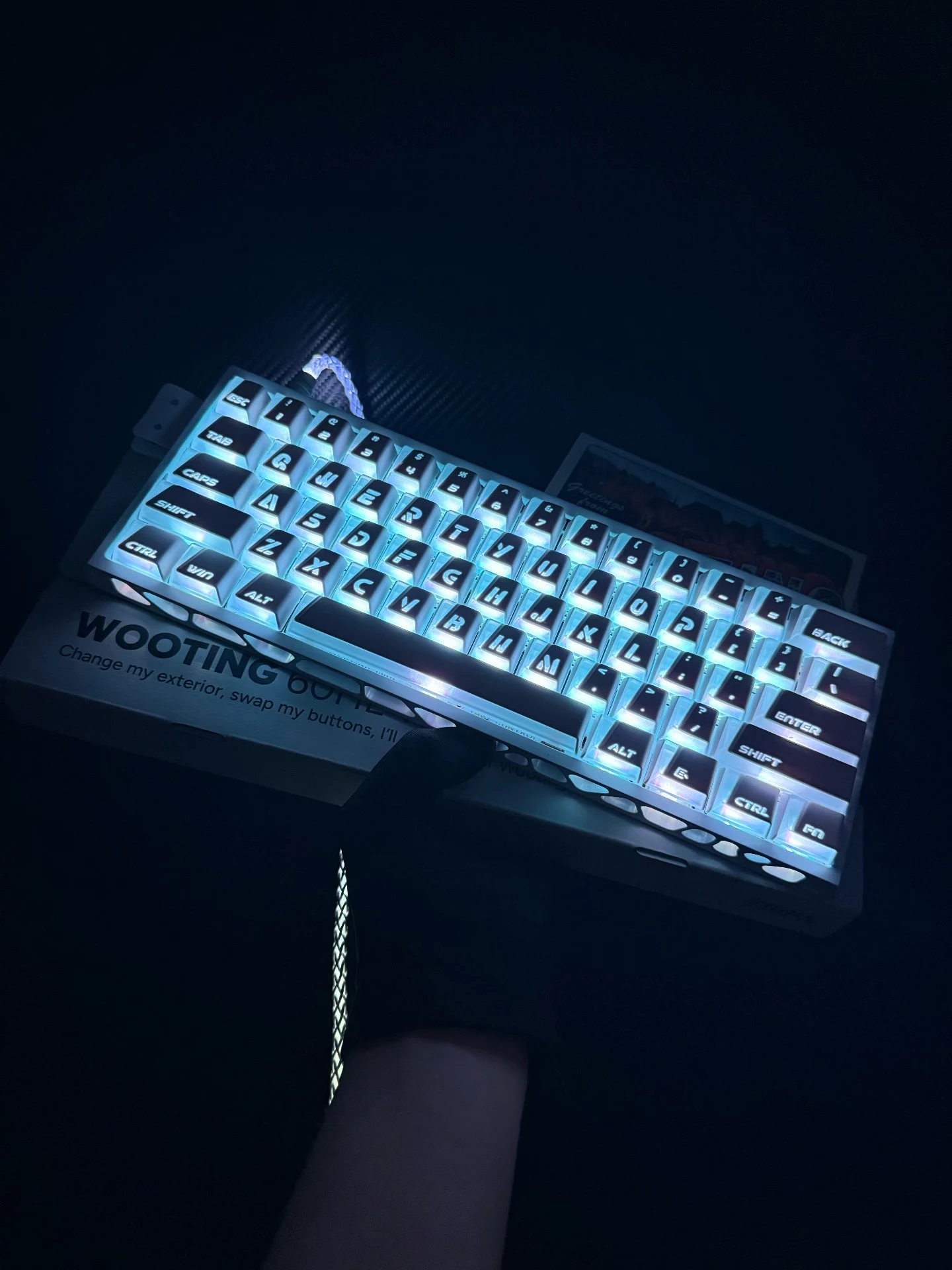 Custom Full Mod Custom HE Keyb - Gaming Keyboard No Number Pad recension och pris