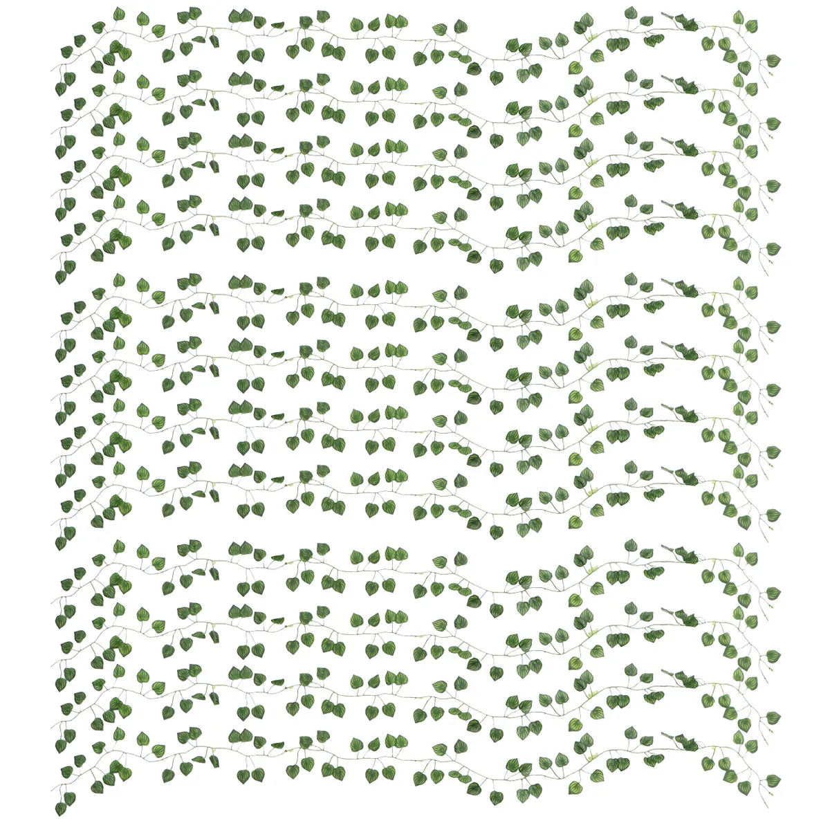 

Набор из 12 штук: Премиальные экологичные искусственные гирлянды из ротанга для декора вечеринок, свадеб, дома, бара, витрин, стен, праздничные подвесные украшения