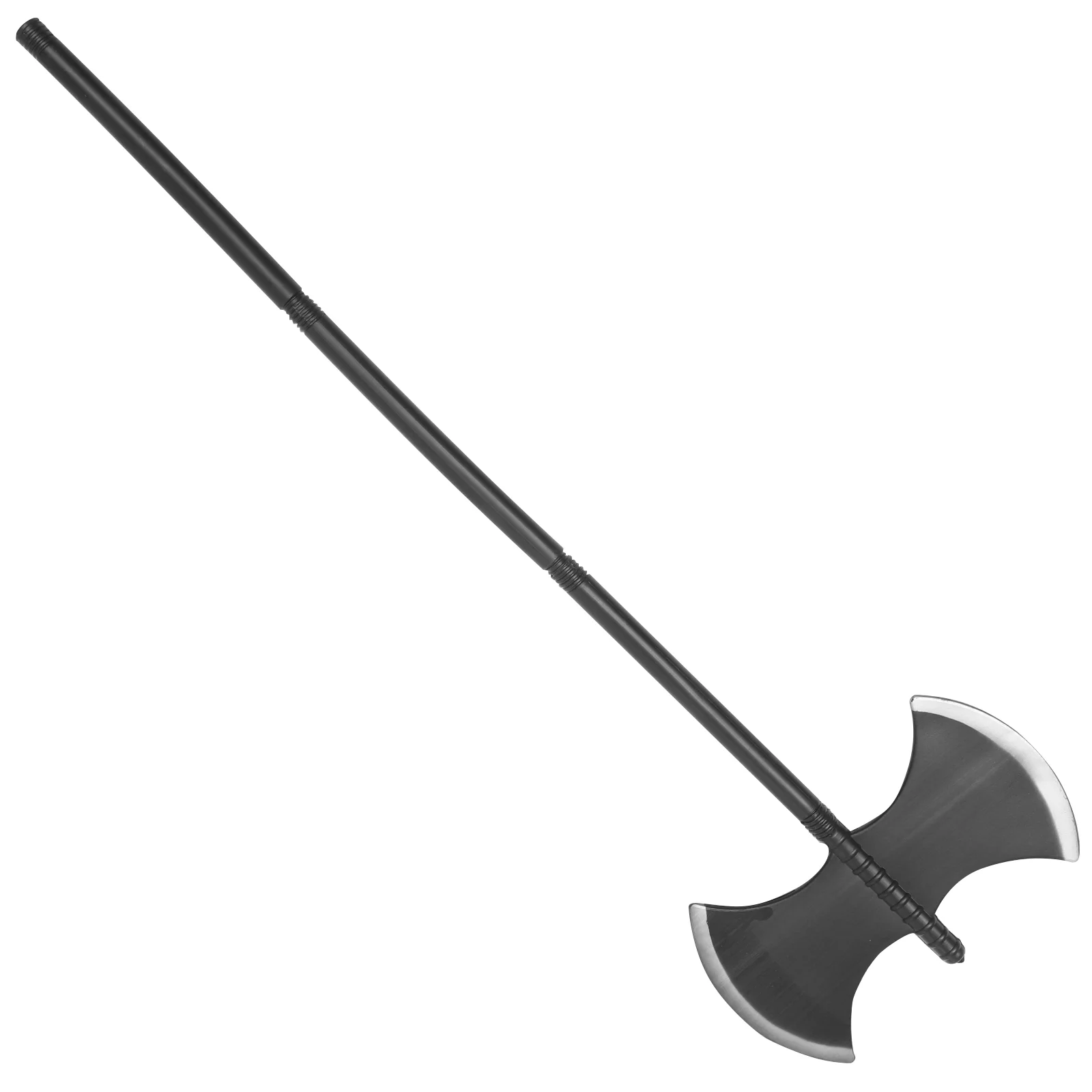 Toy Simulated Double-sided Ax Halloween Plaything Party Supply Plastic Fake Kids Axe Props Black for Children