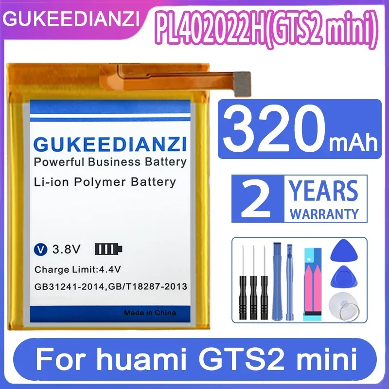 Battery PL392223H PL392223H PL412120V PL412221H PL502526V GTR for huami POP A2009/GTS2 mini/AMAZFIT GTR 42mm/GTS A1914 A1913