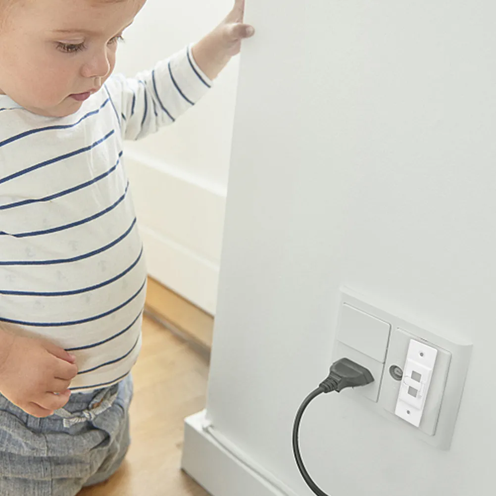 

Safety Switch Cover Childproof Lock Easy Installation for Electrical Accident Prevention Home Office Switch Cover
