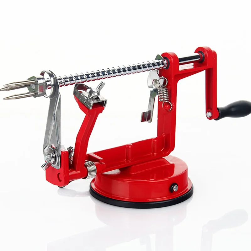 New 3 In 1 Spiral Apple Peeler Corer Potato Slinky Peeling Machine Cutter Slicer Fruit Vegetable Tools Kitchen Accessories