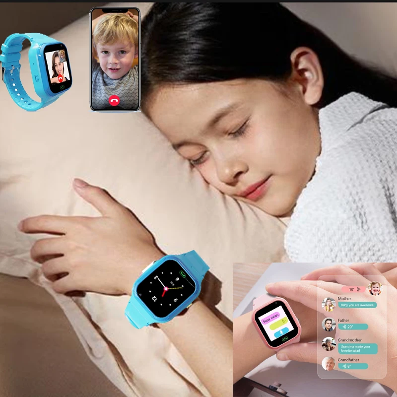 

Hot Sale 4G Sim Card Kids Smart Watch 4G LBS Location Wifi Camera Video Call SOS Tracker IP67 Waterproof Children's Smartwatch