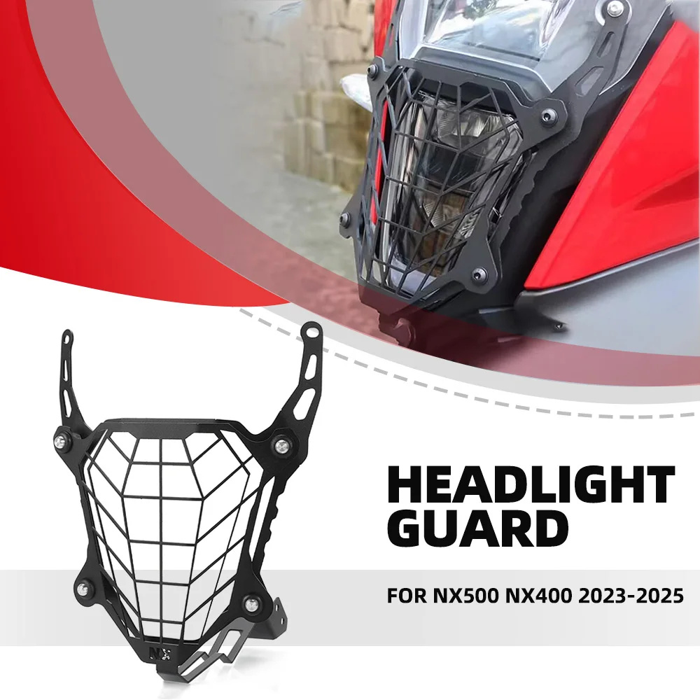 

Motorcycle Accessorie Stainles Steel Headlight Guard For Honda NX500 NX400 2023-2024-2025 Headlight Guard Grill Protector NX 400