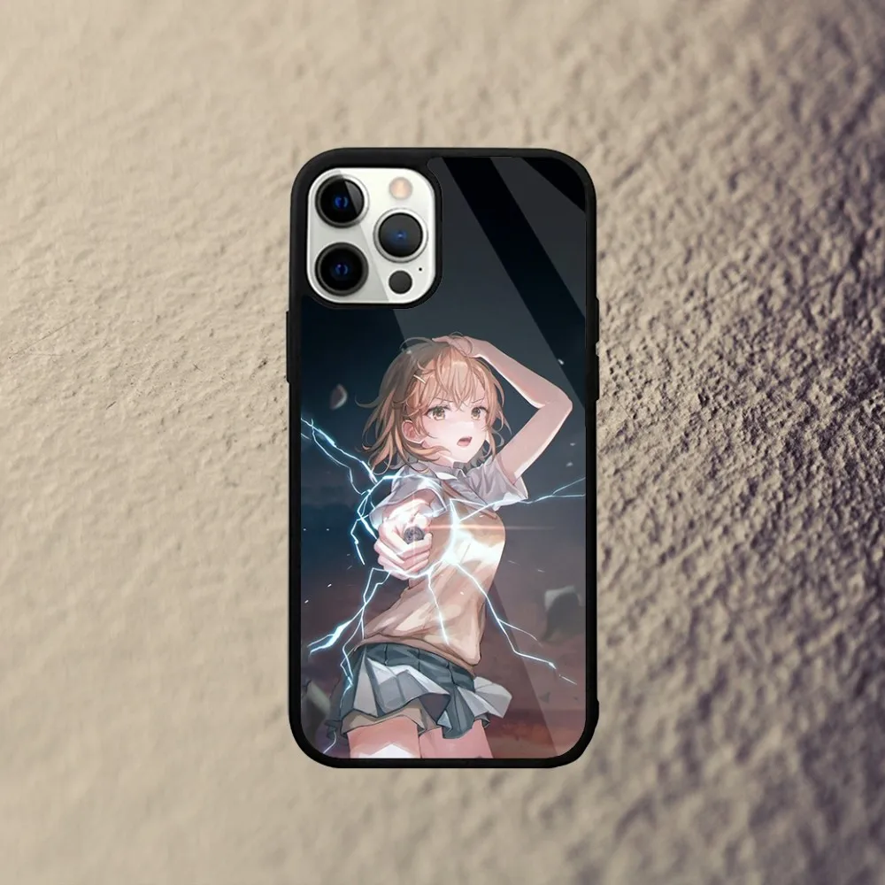 A Certain Scientific Railgun Phone Case For iPhone 15,14,13,12,11,Plus,Pro,Max Mini Magsafe Magnetic Wireless Charging