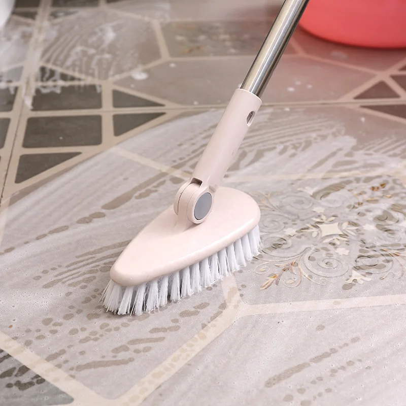 Bathroom cleaning brush long handle floor brush to dead corner hard hair tile wash toilet hard hair home toilet