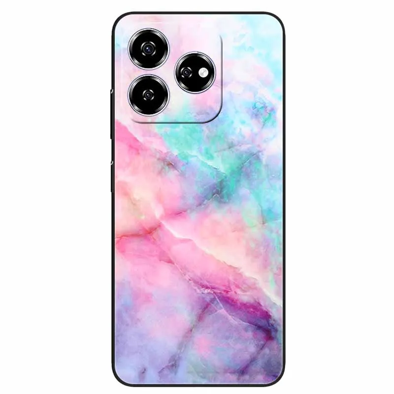 For ZTE Axon 60 Case Fashion Marble Soft Silicone TPU Coques for ZTE Axon 60 Protective Back Shell On Axon60 / Blade V60 Cartoon