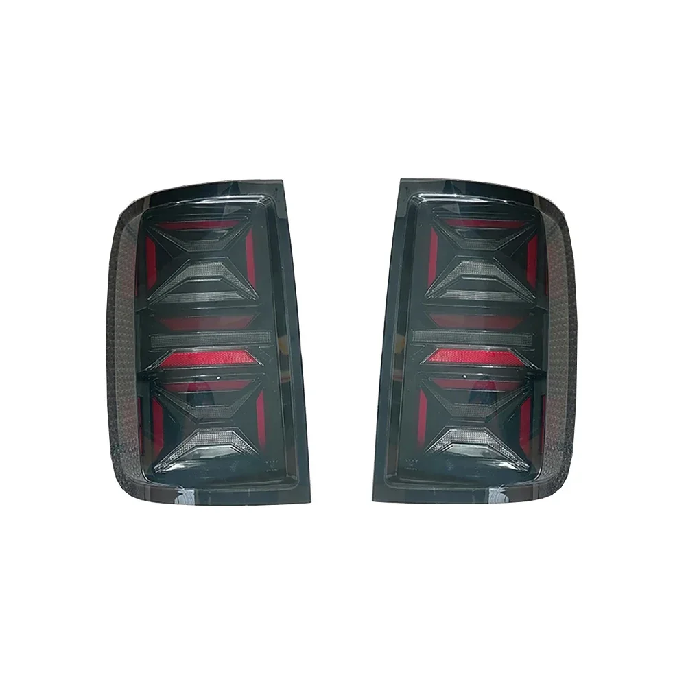 1 Pair Rear Tail Lamp LED Tail Lamp Assembly With Sequential Turn Signal Tail Light For VW Amarok Pritsche 2010-2020 2021 2022