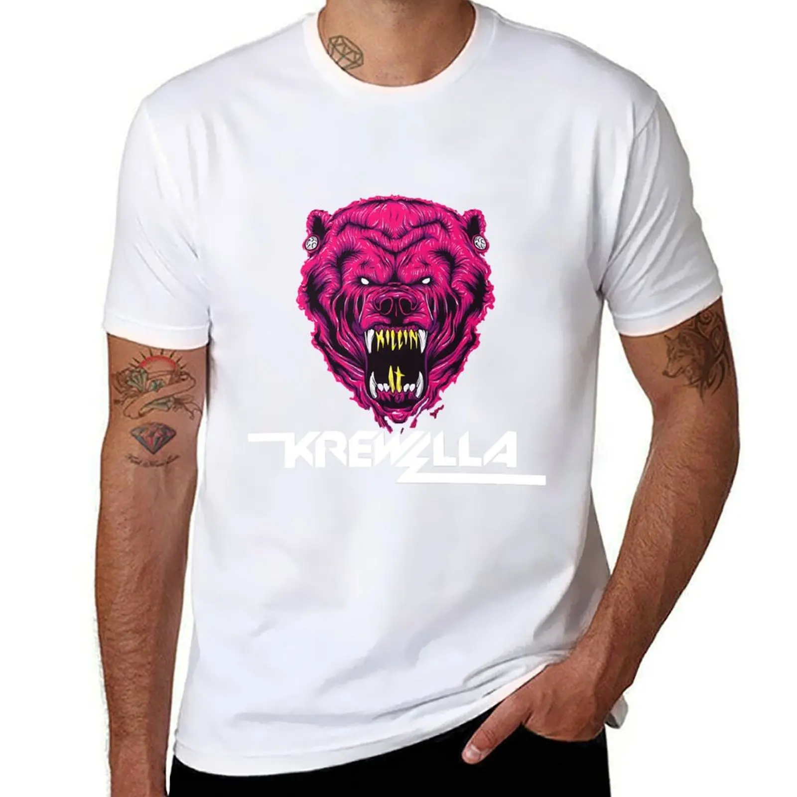 

KReWELLA Essential T-Shirt graphic t shirts for man man t shirt summer T-Shirt