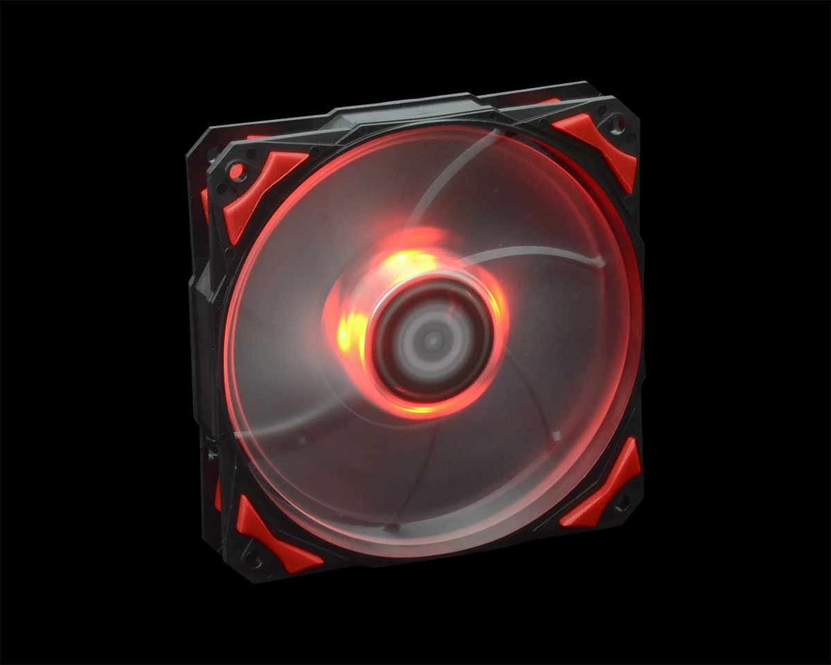 ID-COOLING 120x25mm 4Pin PWM Fan With De-vibration Rubber,2200RPM,71CFM,Low Noise&Big Airflow PC Case Cooler-Fan