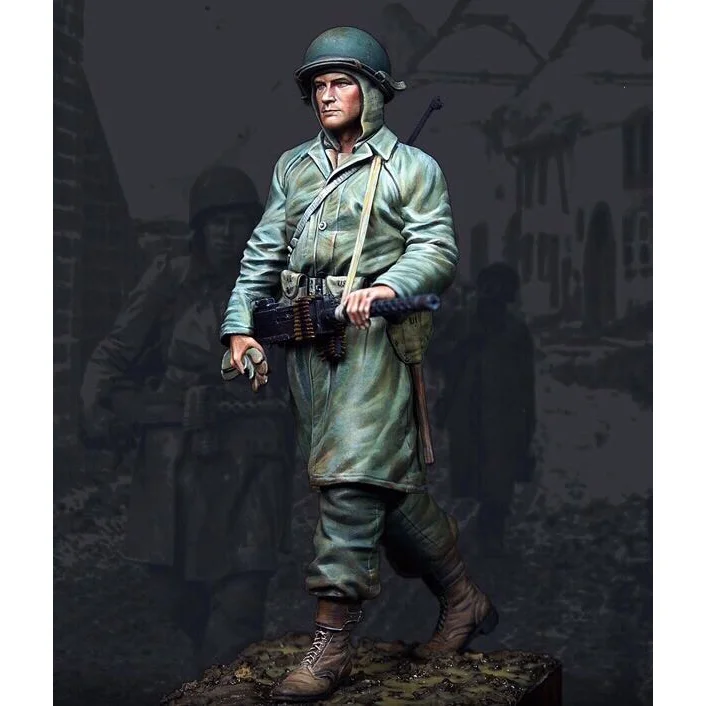 1/16 Resin Model America Soldier Resin Model Kits Figure Soldier GK Unassembled and Unpainted Kit