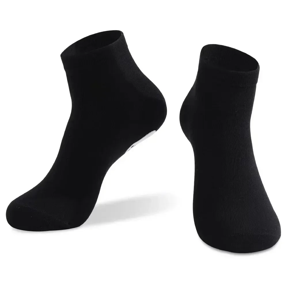 1 Pair I’m Gaming Dotnot Disturb  Glow Letter Vintage Patterned Harajuku Socks Tube Adhesive Socks Cotton Anti Slip Floor Socks