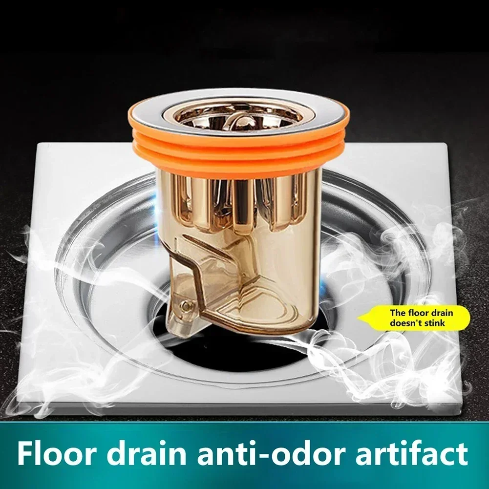 

Toilet Insect-proof Anti-odor Deodorant Floor Drain Cover Shower Drainer Floor Drain Sewer Strainer Plug Household Toilet Tools