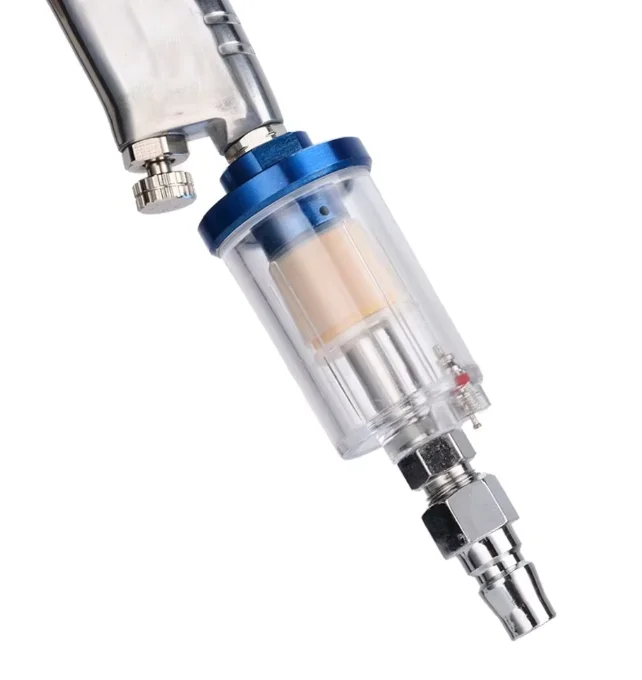 1/4 Inch Thread Clear Water Trap Air Compressor Moisture Separator Oil Water Filter Kit for Paint Sprayer