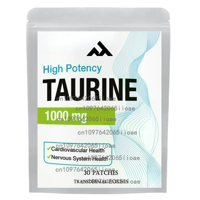 

Taurine Transdermal Patches for Muscle Strength Focus Memory - 30 Patches - Nutritional Supplement