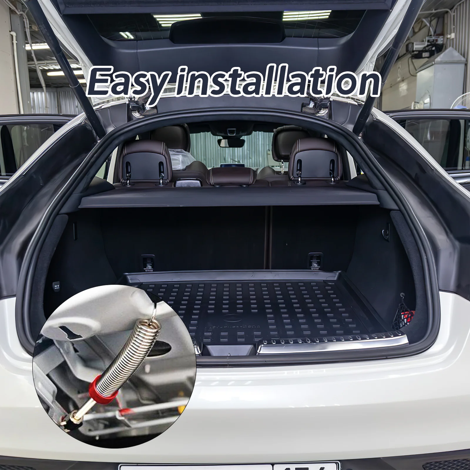 

1Set Car Trunk Lift Spring Tool Universal Fit Automatic Lifting Device Durable Metal Material Metal Car Spring