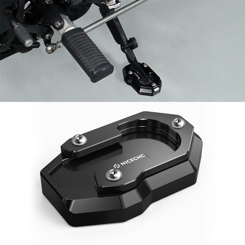 

For Harley Sportster S RH1250S 2021-2024 2022 2023 Side Foot Stand Kickstand Extender Pad