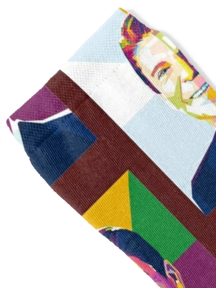 صورة عتيقة لجوارب رونالد ويلسون ريغان الكثير من الجوارب الرياضية والترفيهية الهيب هوب للرجال ذات علامة تجارية فاخرة للنساء