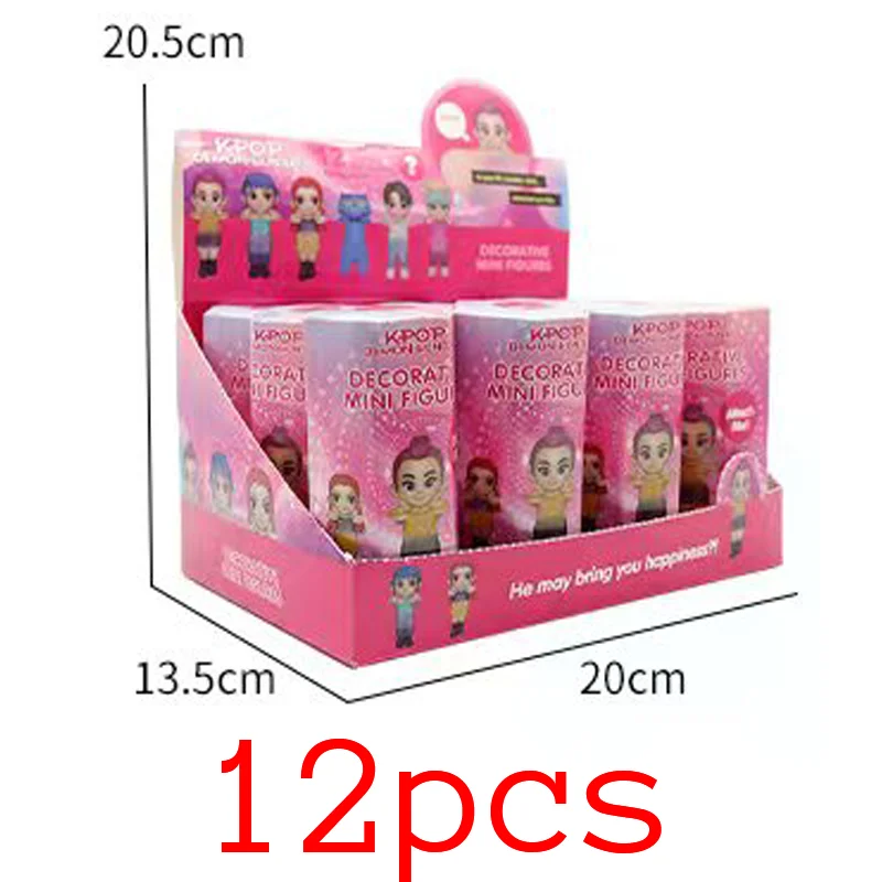 المبيعات الساخنة الجديدة أنيمي الأجهزة الطرفية Kpop شيطان الصيادين عمل أرقام لطيف لعبة غامضة أنيمي نموذج دمية الأطفال هدايا عيد الميلاد