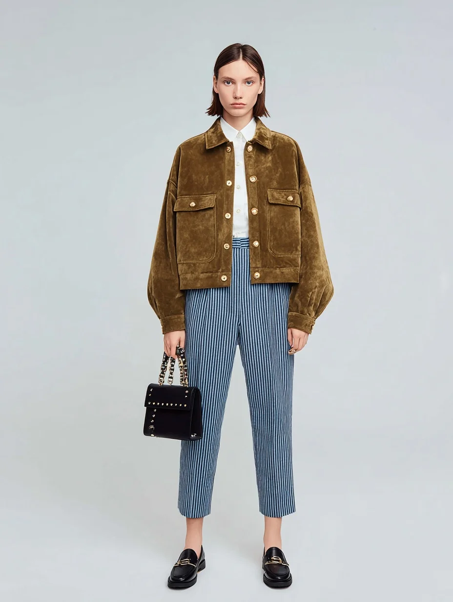 

Mia Muse Women's Jackets Autumn Winter 2025 Elegant Cozy Plain Long Sleeve Turn-down Collar Casual Lightweight Jackets