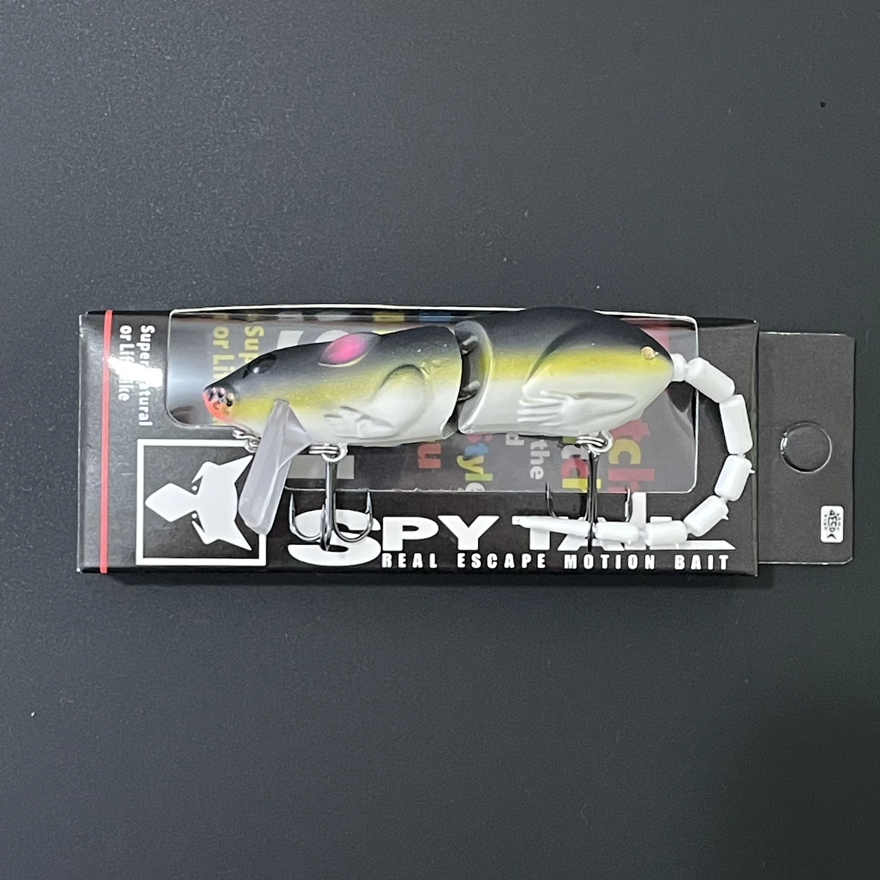 LURETV 8.5cm15g1pcs اليابانية EGREEN سطح الماء الاستيقاظ الطعم EG كبير الماوس السباحة الطعم swinbait إغراء 9008