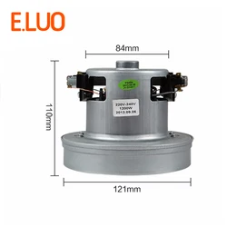 220V 1200W low noise copper motor 121mm diameter vacuum Cleaner motor for FC8256 FC8258 SC-Y108 SC-Y109 VCM-K50FT Accessories