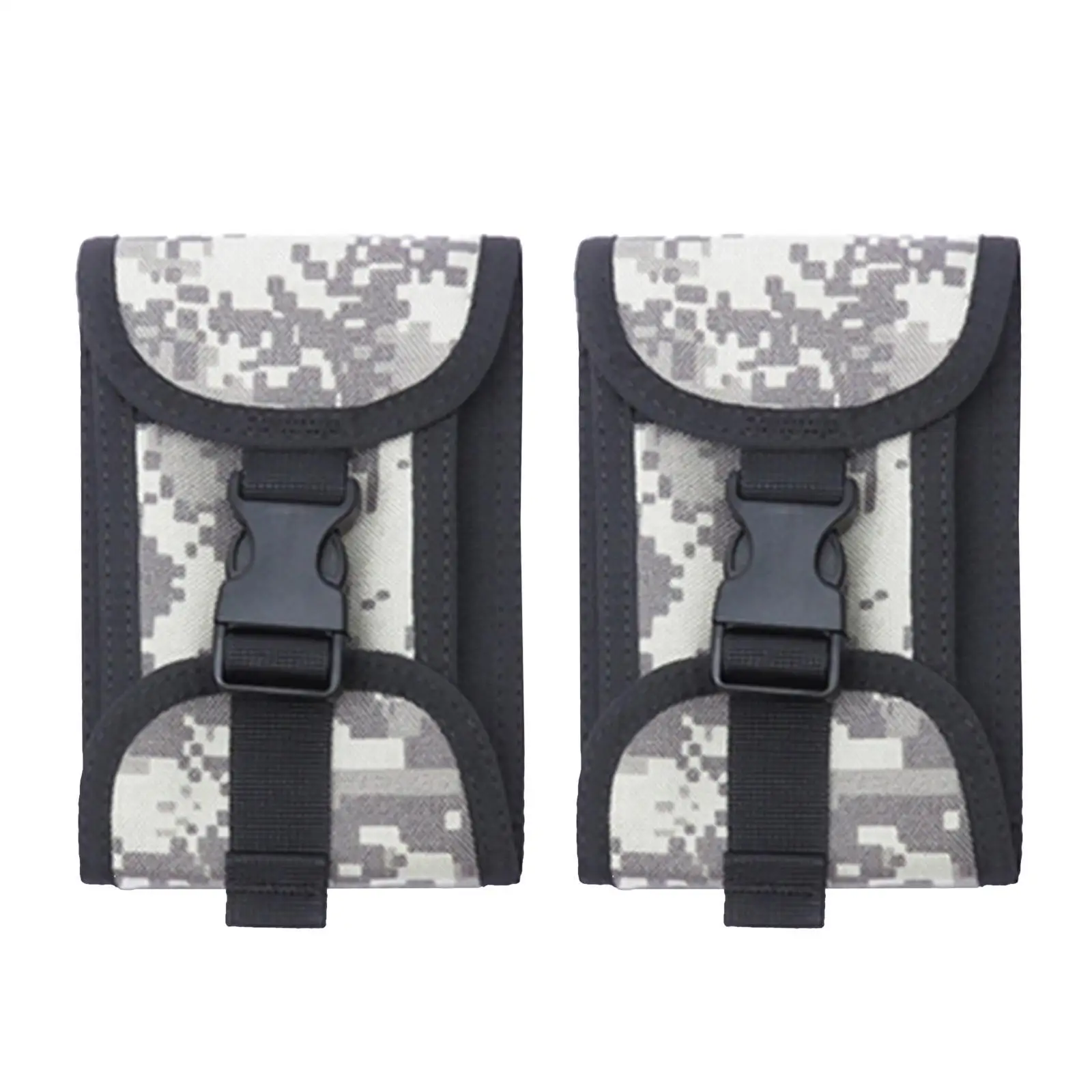 جيوب وزن الغوص تسخير فارغة الغوص اللوحة الخلفية الحقيبة السوداء 1000D النايلون الغوص اكسسوارات حزام الجيب #4