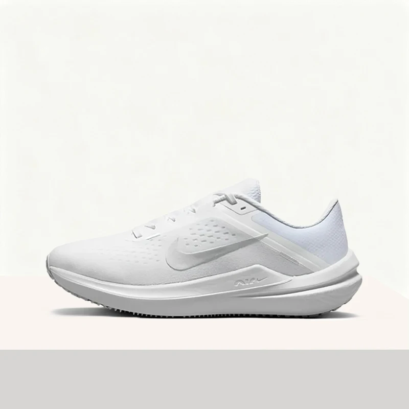 

Nike Air Winflo 10 Women's Low-Top Running Shoes - White/Gray Comfortable, Durable, Breathable Casual Training Shoes DV4023-102