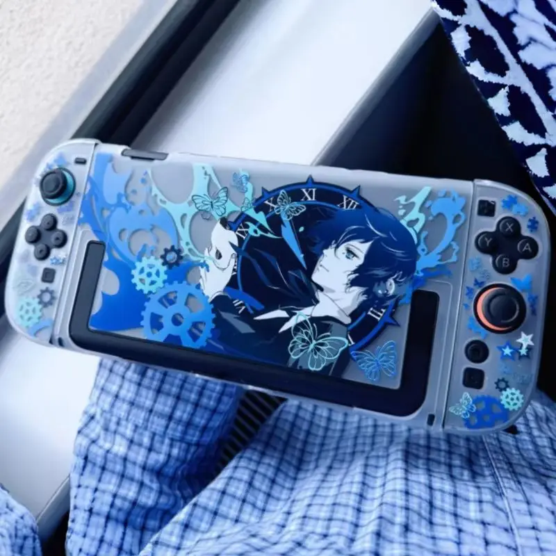Hot Case Semi Transparent Persona 3 Makoto Yuki Hard Protective Pattern Compatible With Switch 2 Oled Lite Game Console Cover view 2