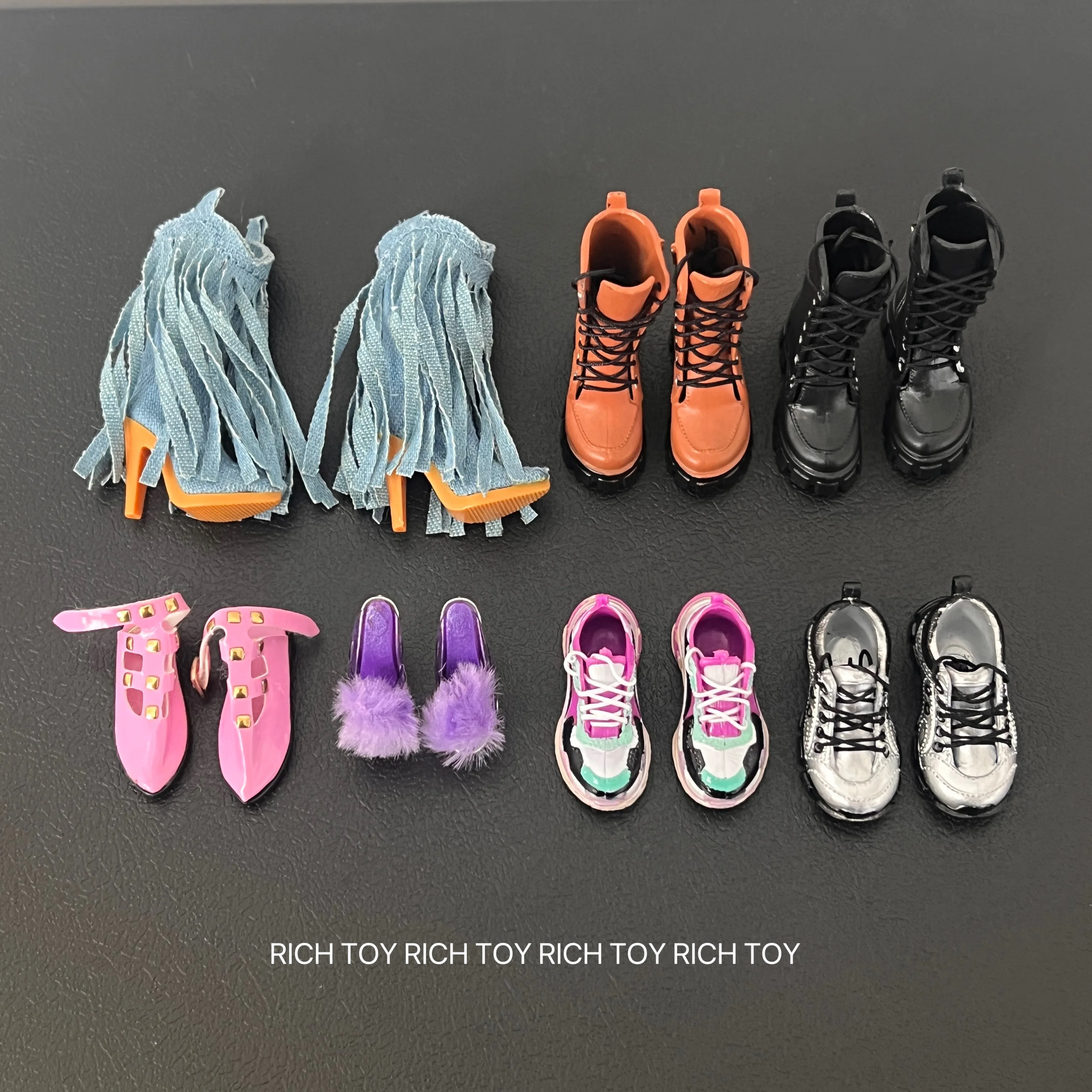 

Обувь для кукол Mini Brands, внутренняя длина 2,8 см, мини-ботинки для Blythe