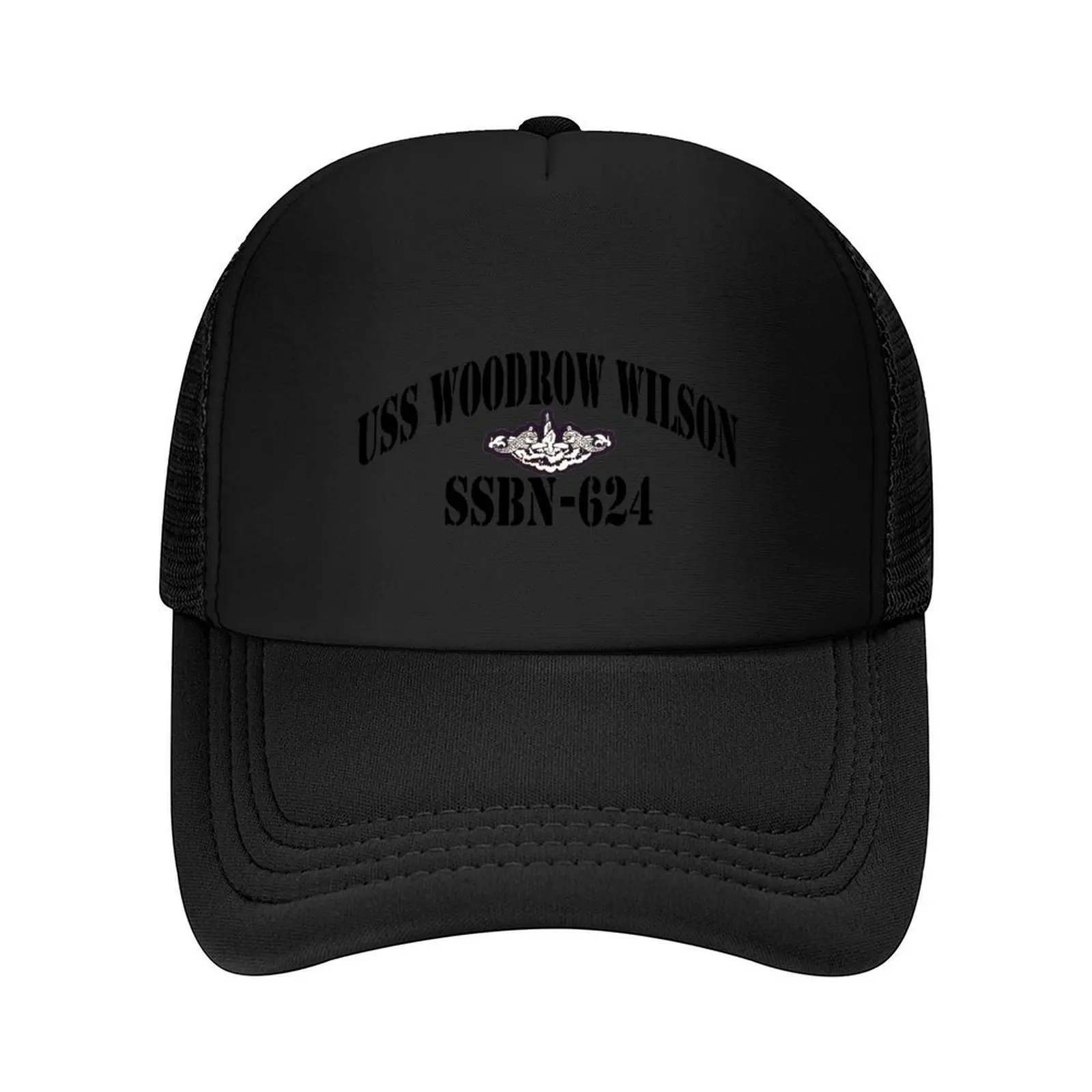 

USS WOODROW WILSON (SSBN-624) SHIPS STORE Baseball Cap Designer Hat Unique hats foam party Hat Woman Men's